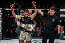 Monster Energy's Sergio Pettis Defeats Patricio "Pitbull" Freire to Defend Bantamweight Championship Title at Bellator 297 in Chicago