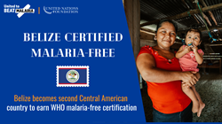 After a decades-long fight against malaria, Belize is certified malaria-free by the World Health Organization