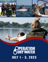 Operation Dry Water Combats Impaired Boating Nationwide, July 1 - 3