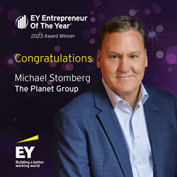 Michael Stomberg, CEO of The Planet Group, is an  EY Entrepreneur Of The Year® 2023 Midwest Award Winner