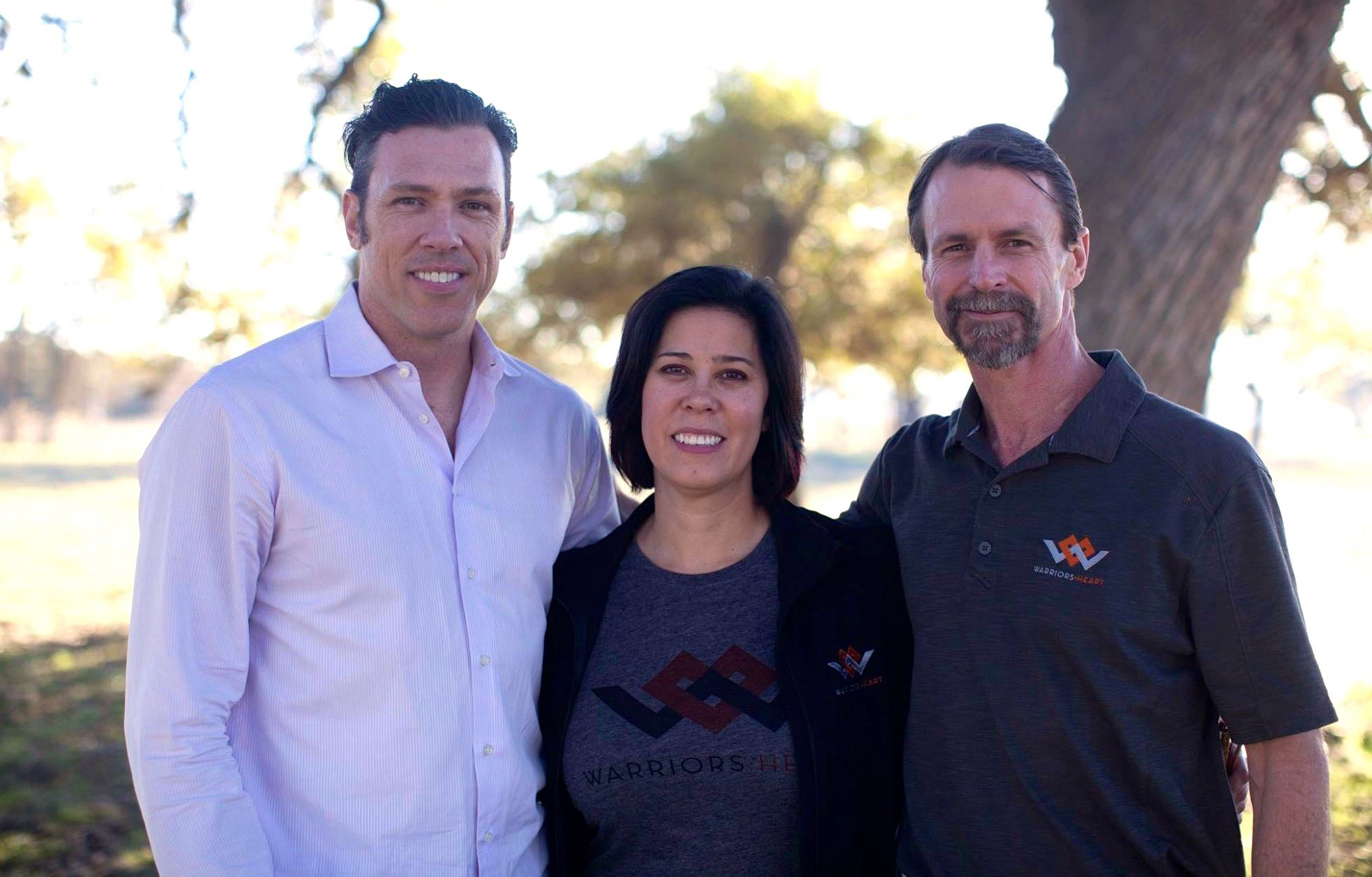 Warriors Heart Founders L to R: CEO/Founder Josh Lannon, Former Law Enforcement Officer Lisa Lannon and Former Delta Operator Tom Spooner.