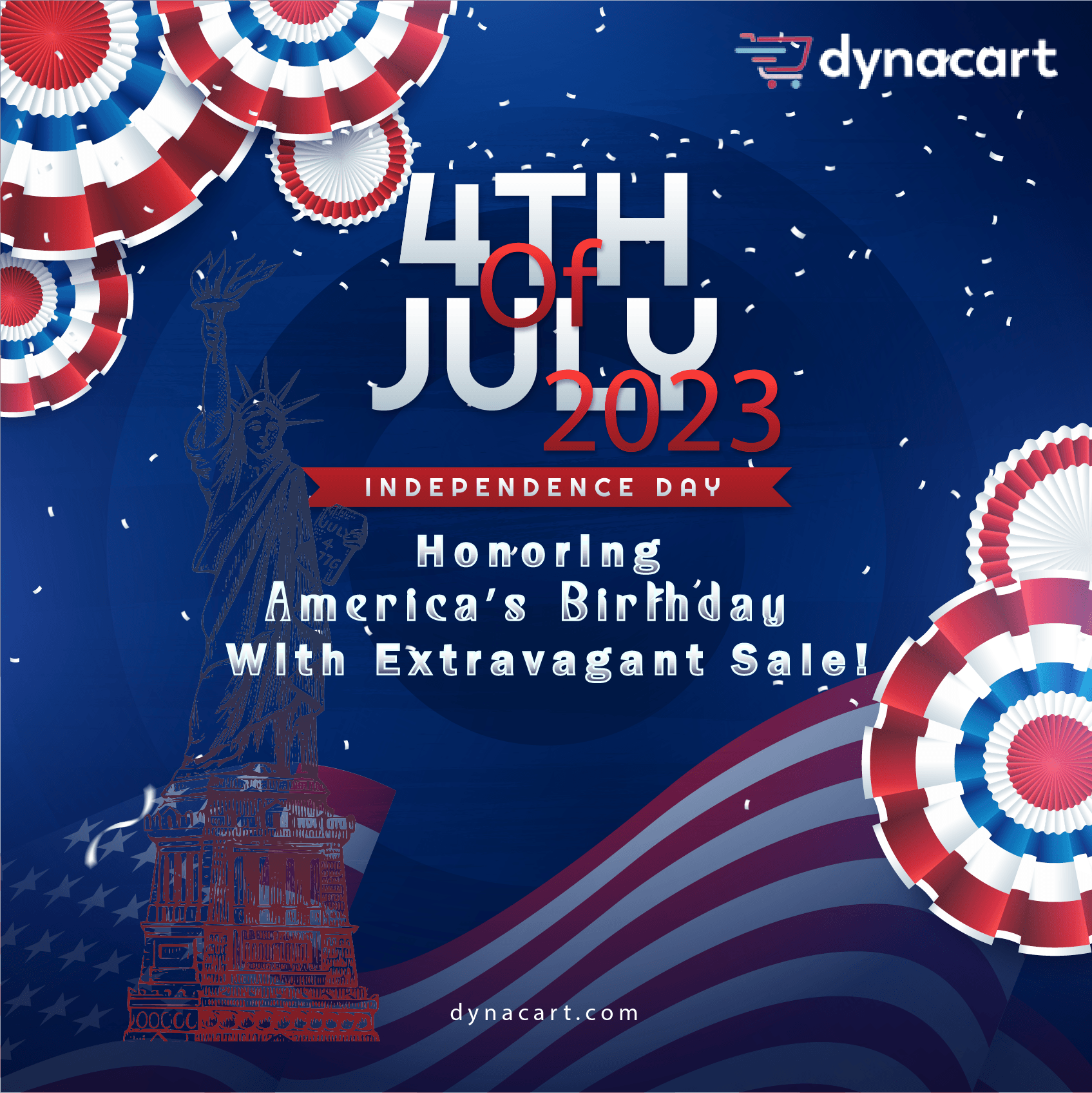 50% off on 4th July sale