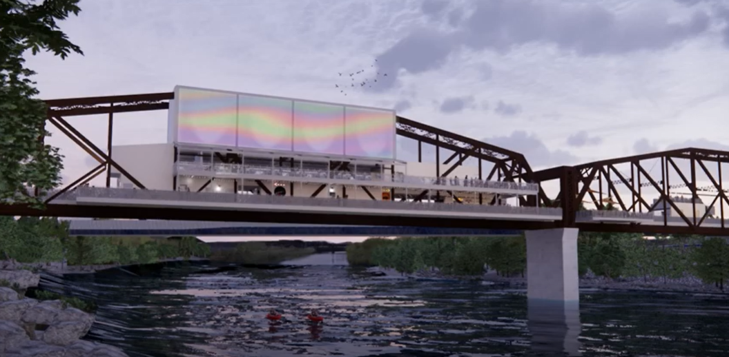 The Rock Island Bridge will be the world's first trailhead and entertainment district on a bridge