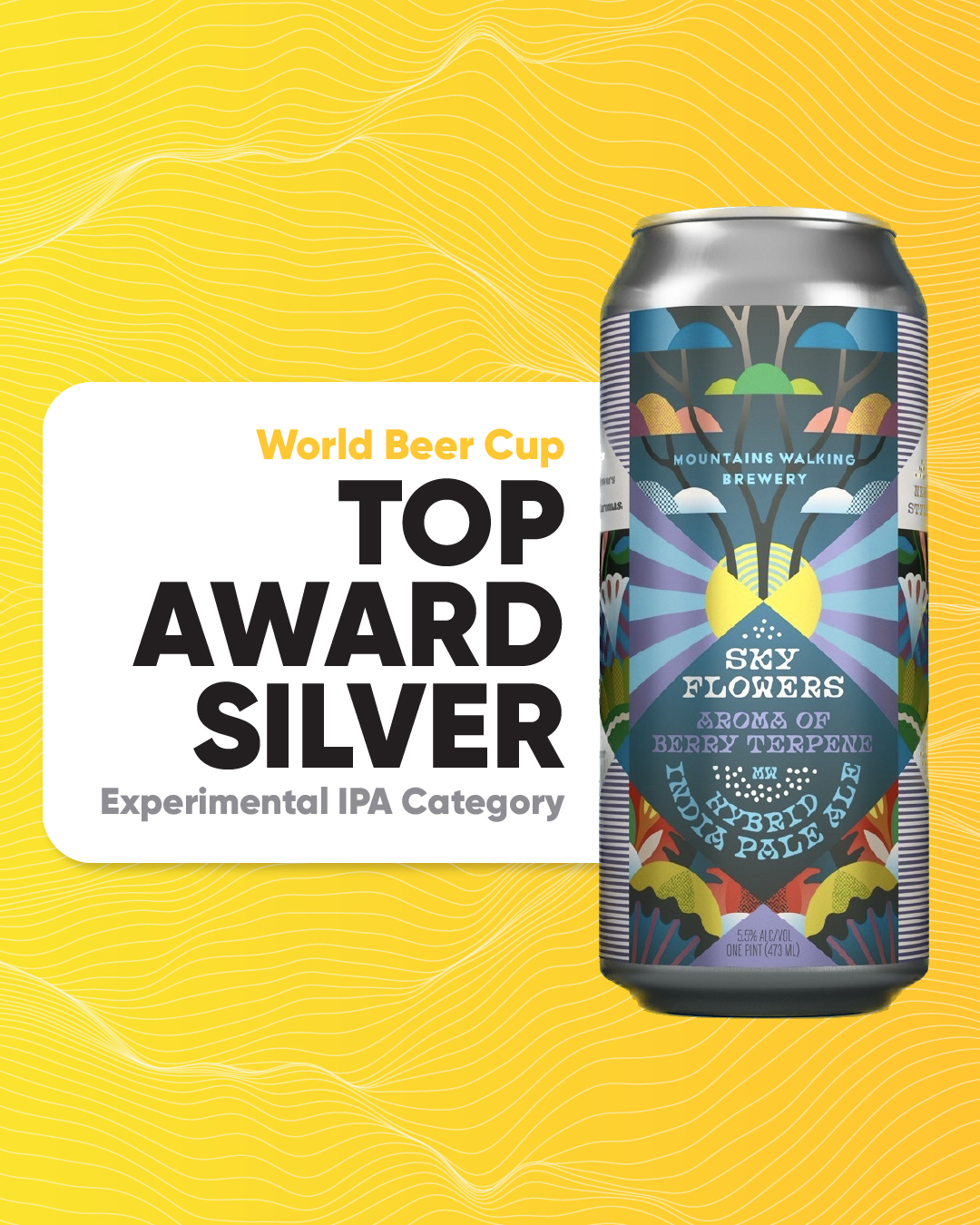 Abstrax Hops Awards Mountains Walking Beer with Best-in-Show