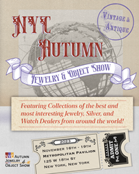 KIL Promotions Announces the Inaugural NYC Autumn Jewelry &amp; Object Show