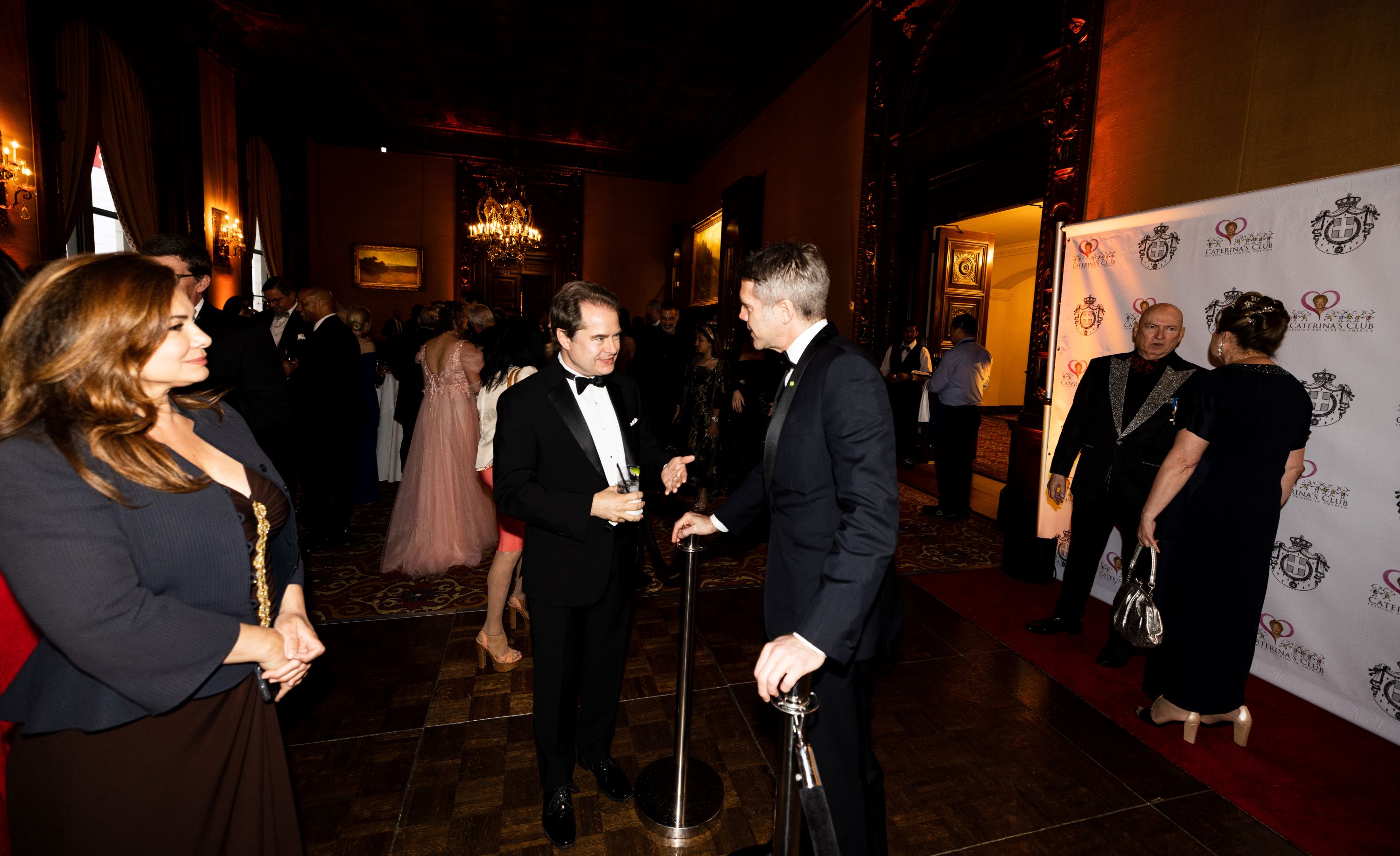 HRH Prince Emmanuel Philibert of Savoy Greets Guests attending the Fifth Annual Notte id Savoia Los Angeles, Jonathan Club, April 29, 2023