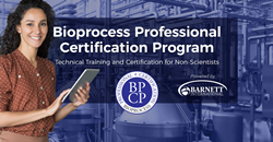 Cambridge Innovation Institute and Barnett International Announce the Launch of the Bioprocess Professional Certification Program