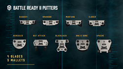 All-new PXG® Battle Ready® II Putters Putters Draw Inspiration from PXG's Groundbreaking Iron Technology