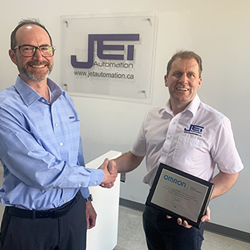 Omron Announces Jet Automation as a Certified Systems Integrator Partner