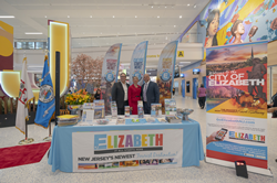 Elizabeth Tourism Showcase Featured Inside Terminal A at Newark Liberty International Airport: Experience Elizabeth, NJ's Most Convenient Travel Gateway