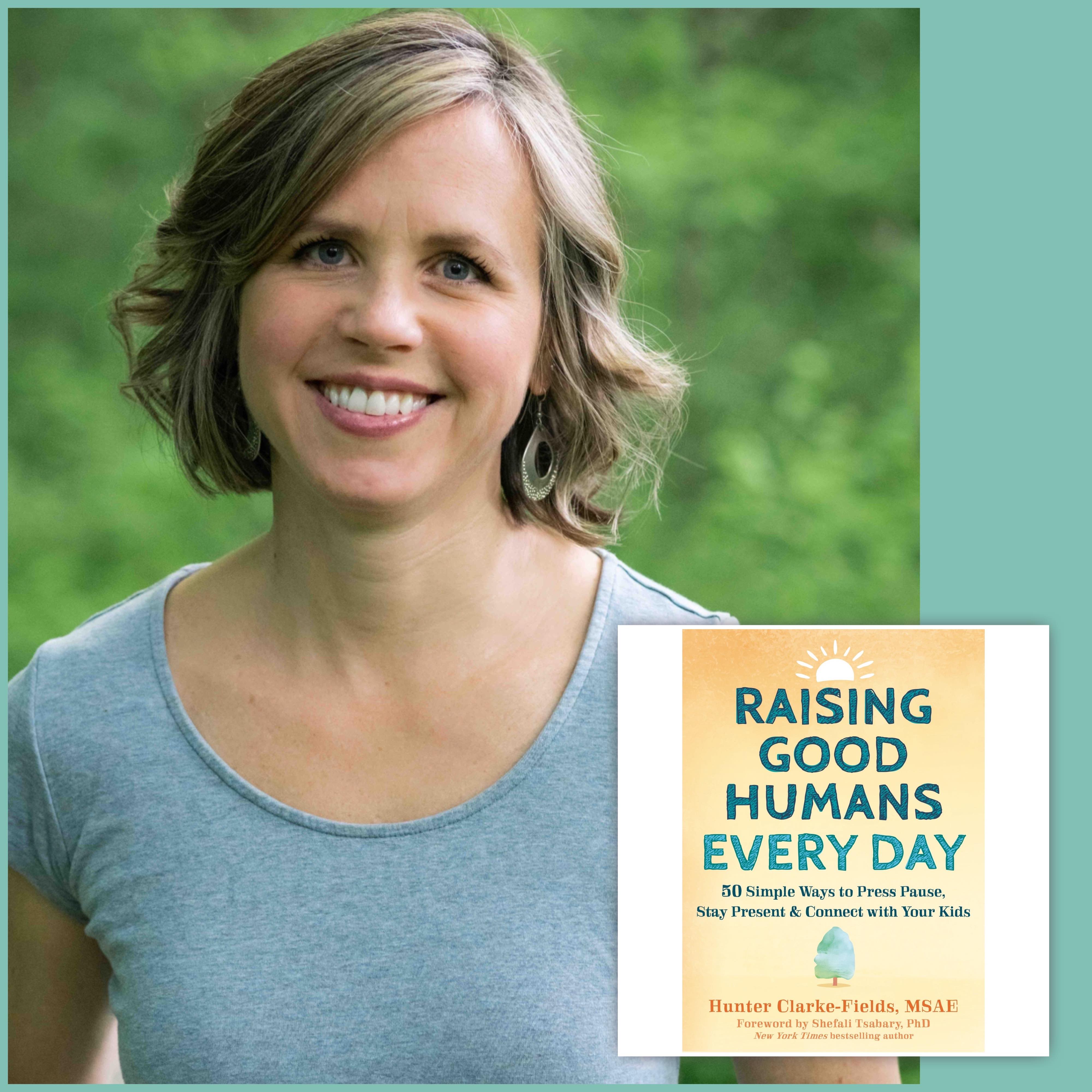 The new book “Raising Good Humans Every Day: 50 Simple Ways to Press Pause, Stay Present, and Connect with Your Kids” (New Harbinger Publications) launches Aug 1, 2023.