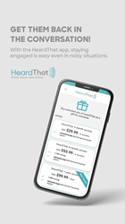 HeardThat Introduces the Gift of Effortless Conversations in Noise