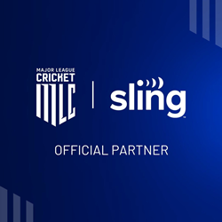 SLING TV signs on as official partner for inaugural Major League Cricket season