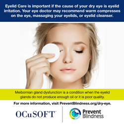 Prevent Blindness Declares July as Dry Eye Awareness Month to Educate Public on Eye Disease that Affects more than 16 Million Americans