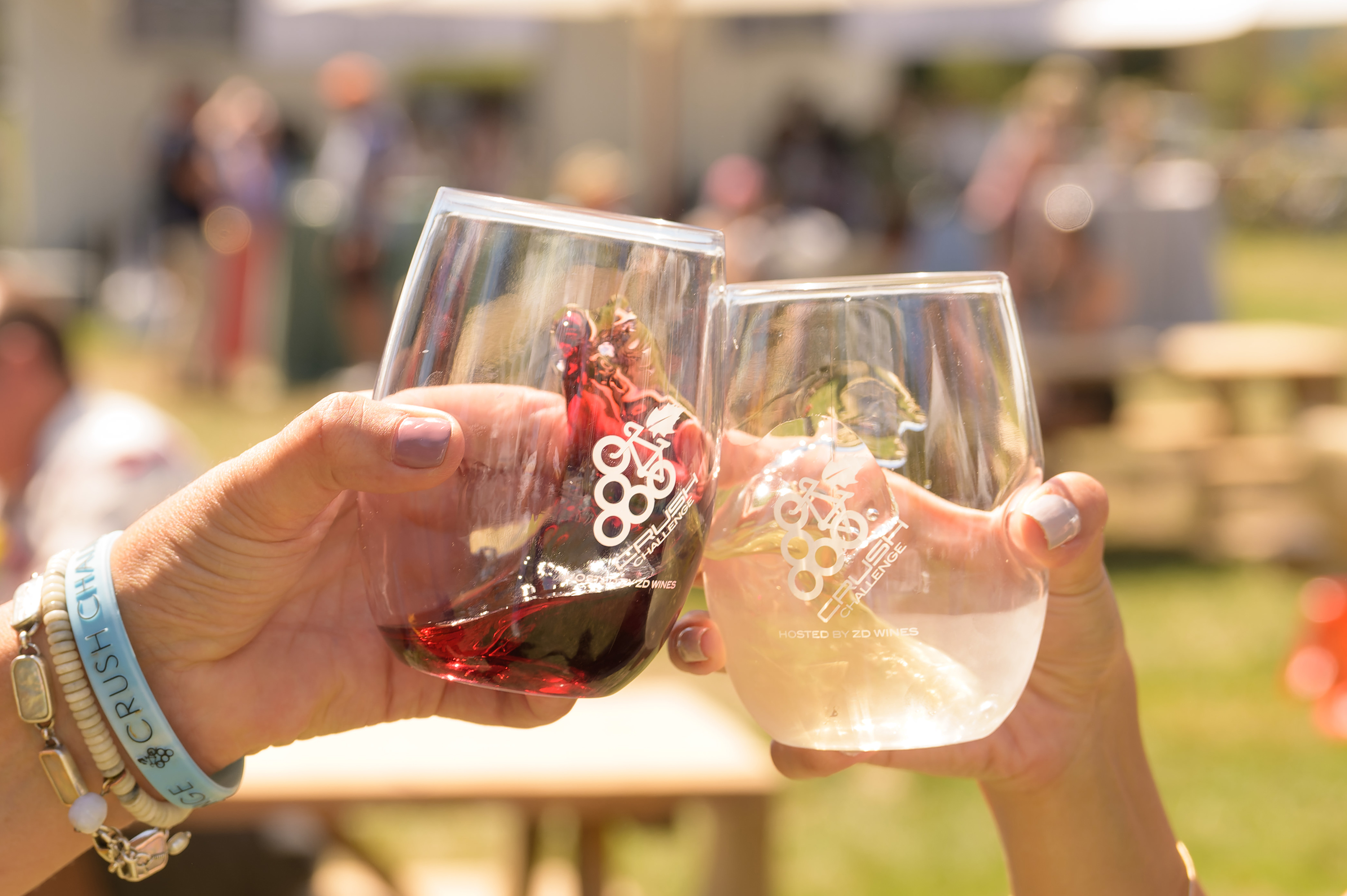 A fun day of food, wine, cycling, and philanthropy at Crush Challenge on August 26