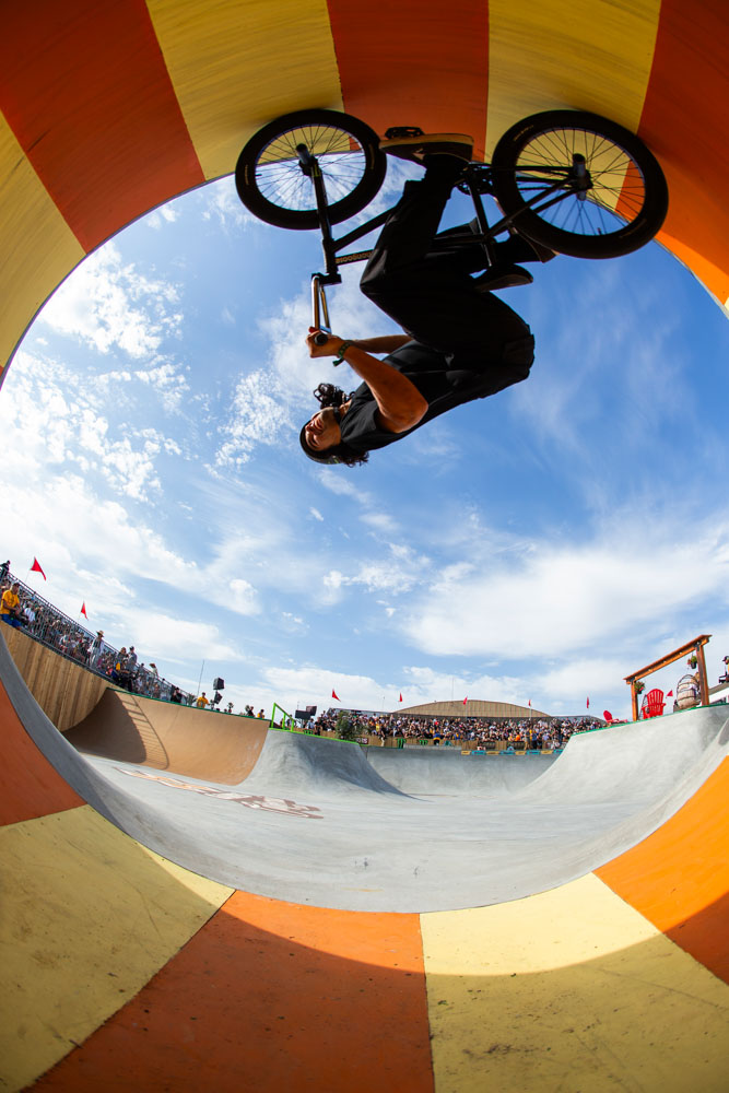 Monster Energy's Kevin Peraza Wins Silver in BMX Park at X Games California 2023 in Ventura, California