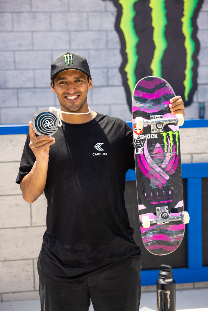 Monster Energy's Kelvin Hoefler Wins Silver in Men's Skateboard Street at X Games California 2023 in Ventura, California