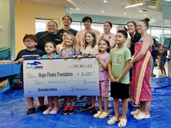 SwimKids Swimming School Raises $6,000 in Funds for Hope Floats