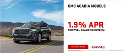 Thumb image for Carl Black Roswell is offering low APR on select GMC Acadia models