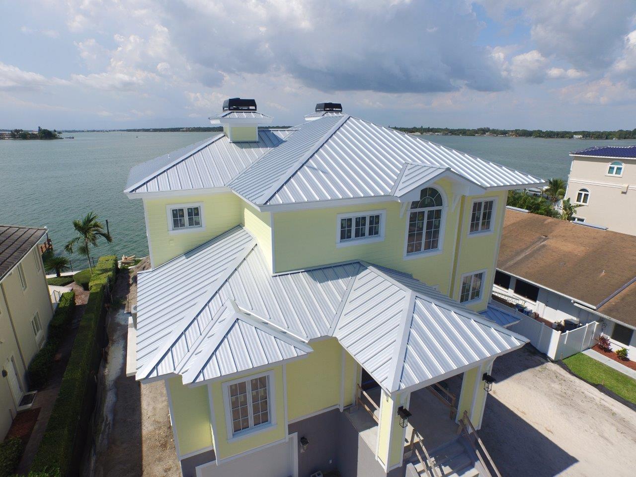 Metal roofs are becoming particularly popular in areas hard hit by extreme climate conditions. Photo courtesy of MRA member Drexel Metals