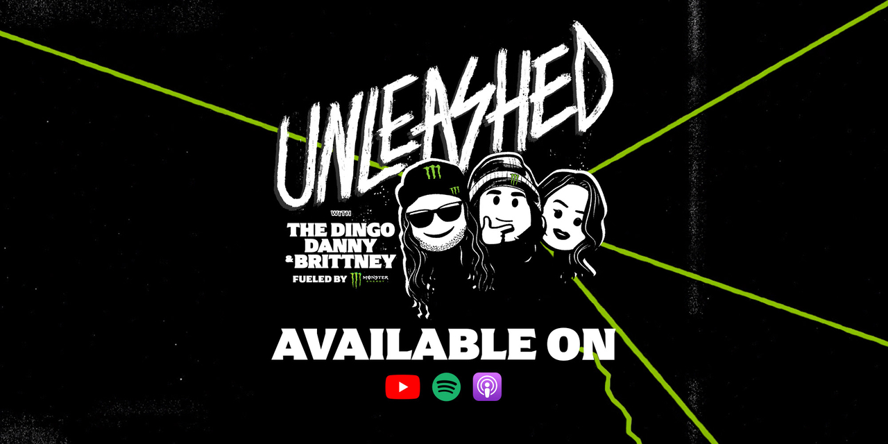 Monster Energy’s UNLEASHED Podcast Welcomes Skateboarders and X Games Gold Medalists Tom Schaar and Liam Pace for X Games California Specia from Ventura, California
