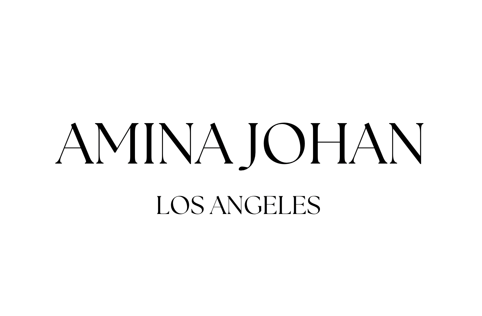 AMINA JOHAN Los Angeles