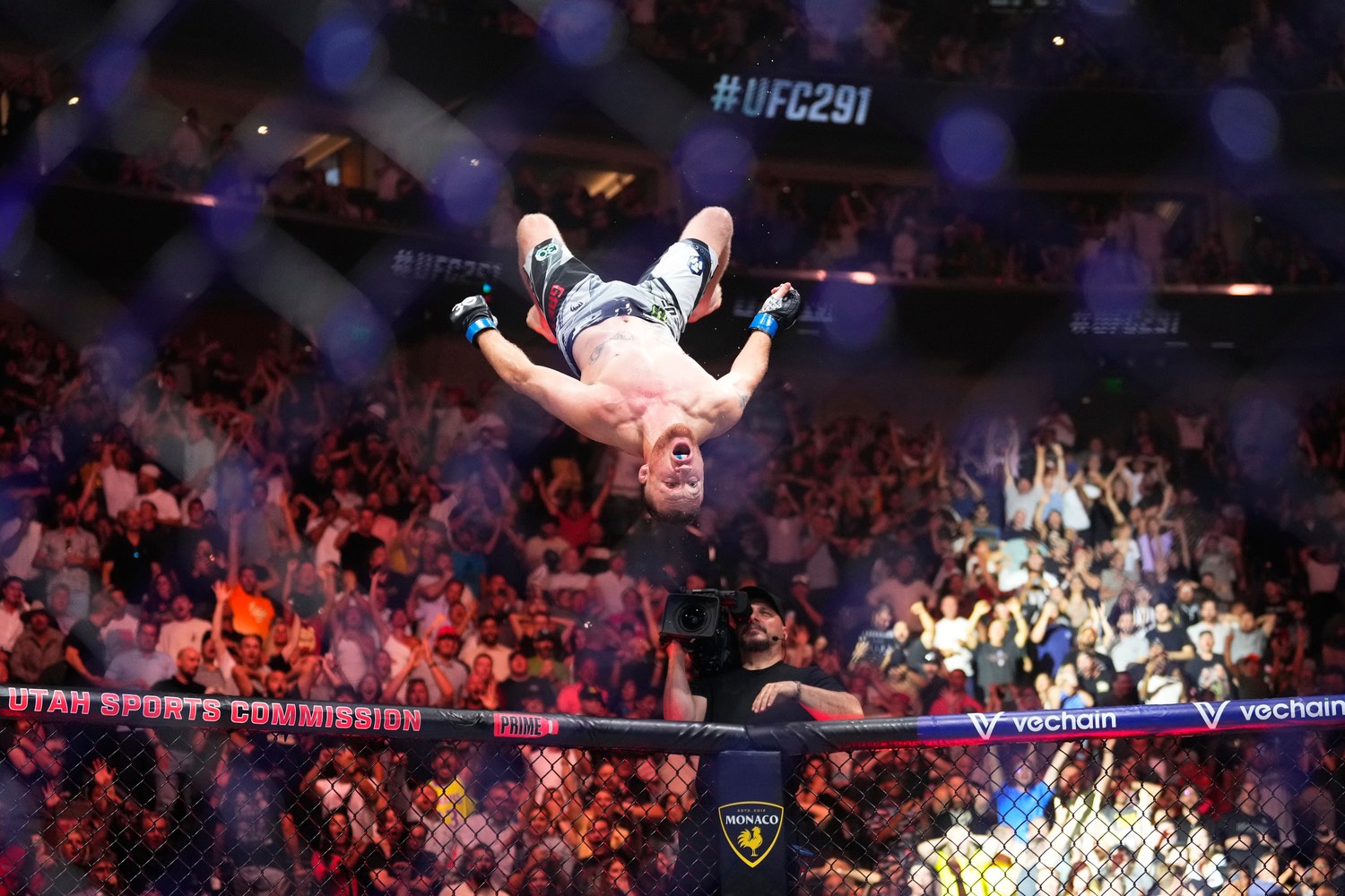 Monster Energy’s Justin Gaethje Defeats Dustin Poirier via Head Kick K.O. at UFC 291 in Salt Lake City, Utah