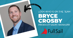 Full Sail Partners Welcomes Bryce Crosby to the Sales Team as Product Sales Manager
