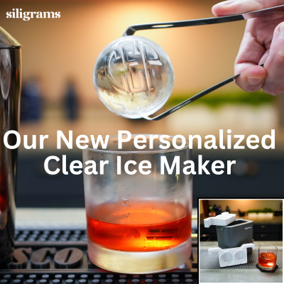 Siligrams Personalized Clear Ice Maker