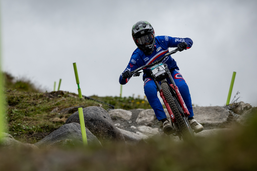 Monster Energy's Loris Vergier Finished in 6th Place in the Elite Men's Division at the UCI Mountain Bike World Championships 2023 in Fort William, Scotland
