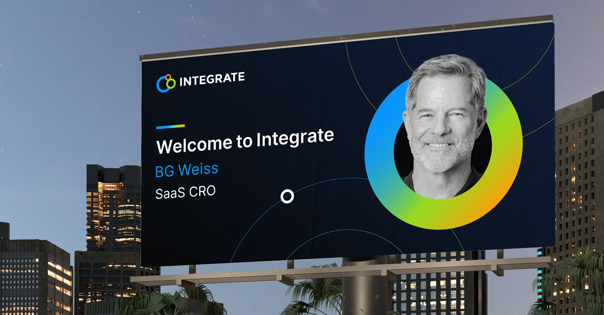 BG Weiss, SaaS CRO, Integrate