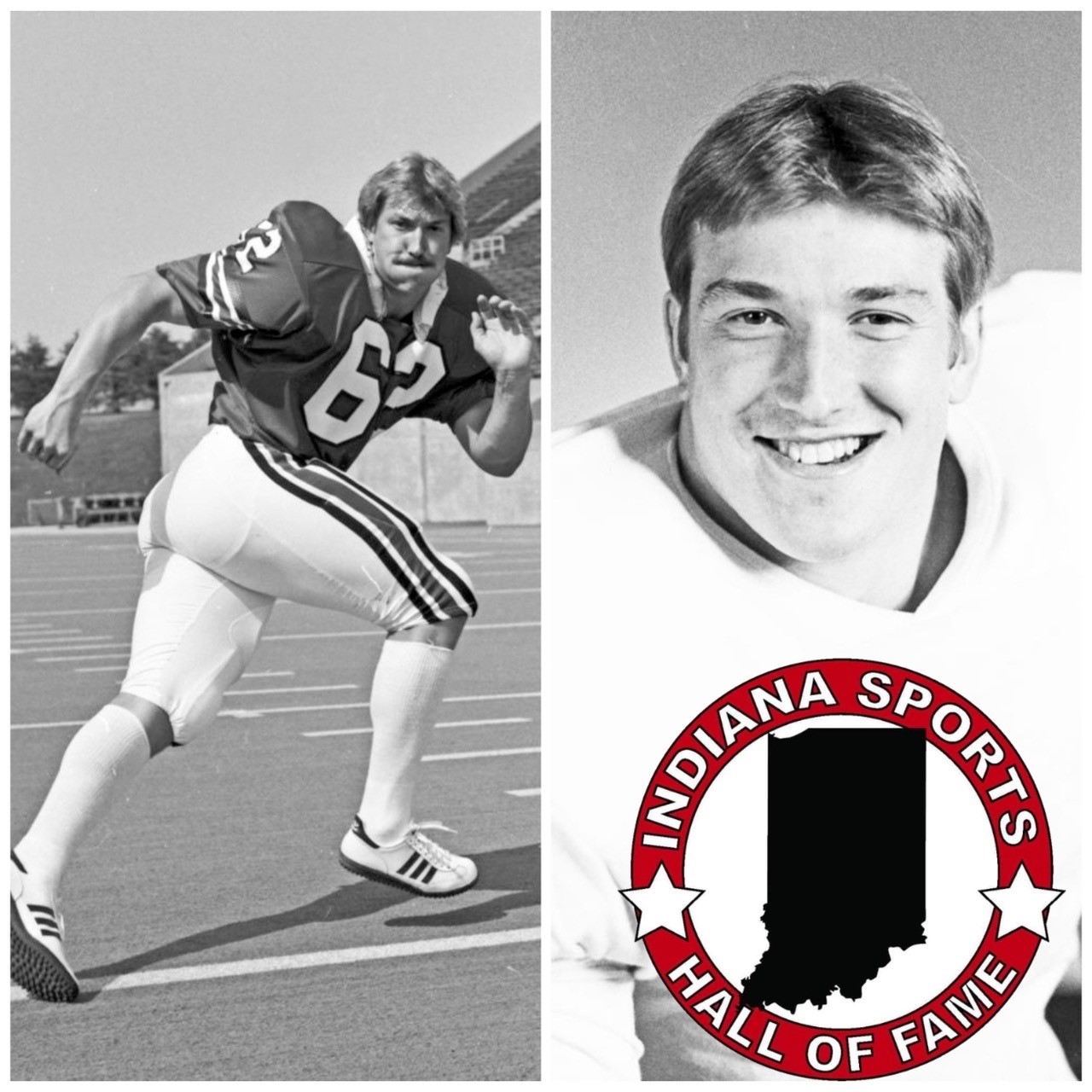 At IU, Terry was a three-year football starter and letterman at middle linebacker and nose tackle.