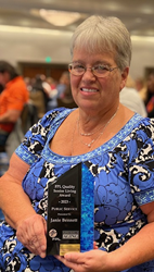 Chapters Health System Volunteer Coordinator Wins Public Service Award
