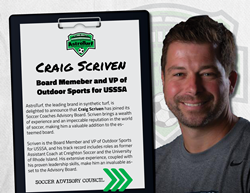 AstroTurf Welcomes Craig Scriven to its Coaches Advisory Board